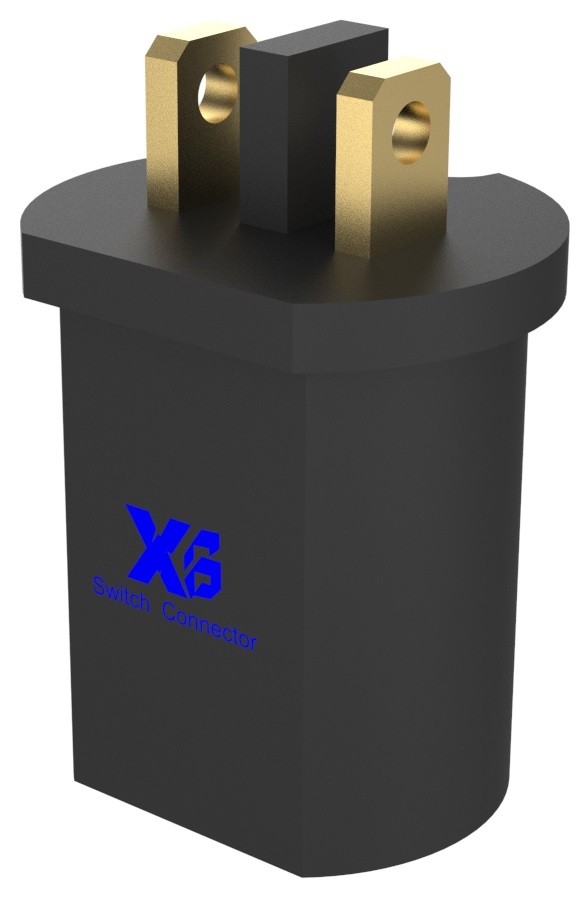 XB - DC - M - 2 broches - X