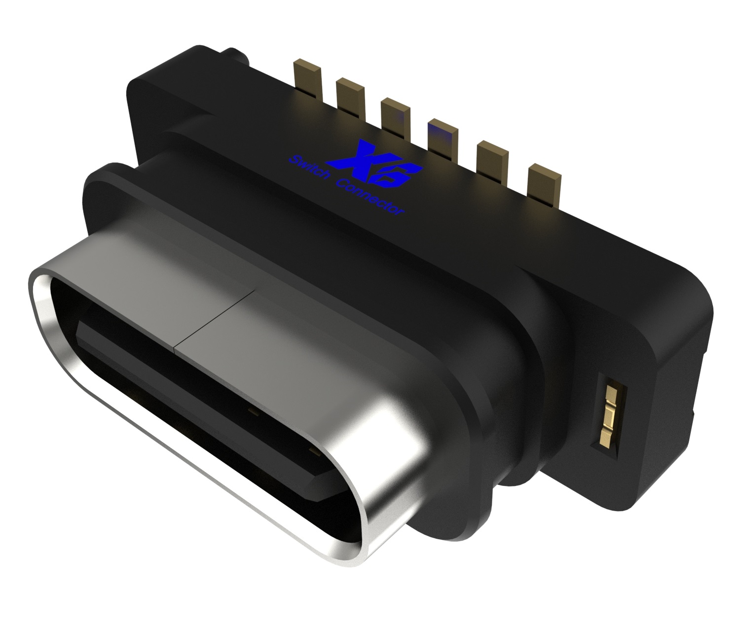 XB-USB-C-6P-1143-6PIN-F-X