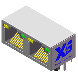 Modèle XB - 5ja - 1x2 - 8p8c - led - S